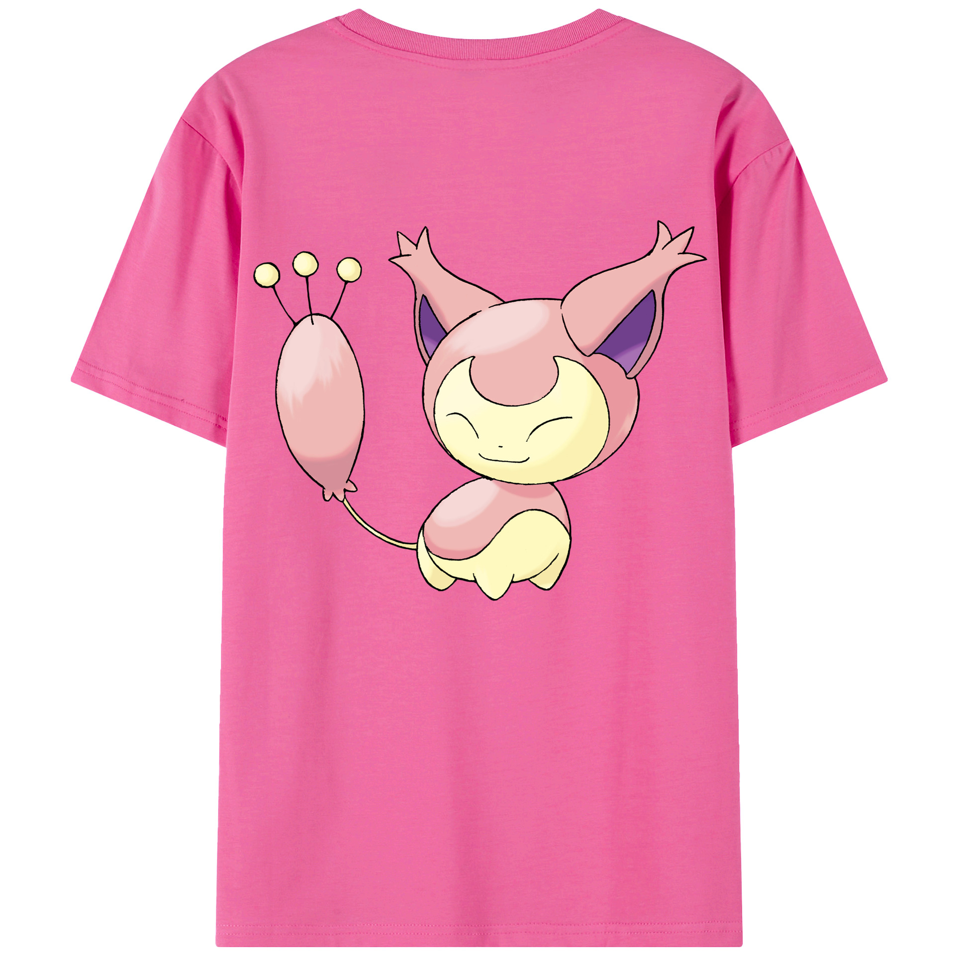 （画像用） ポケットモンスター Pokémon レディース半袖Tシャツ(バックプリント)